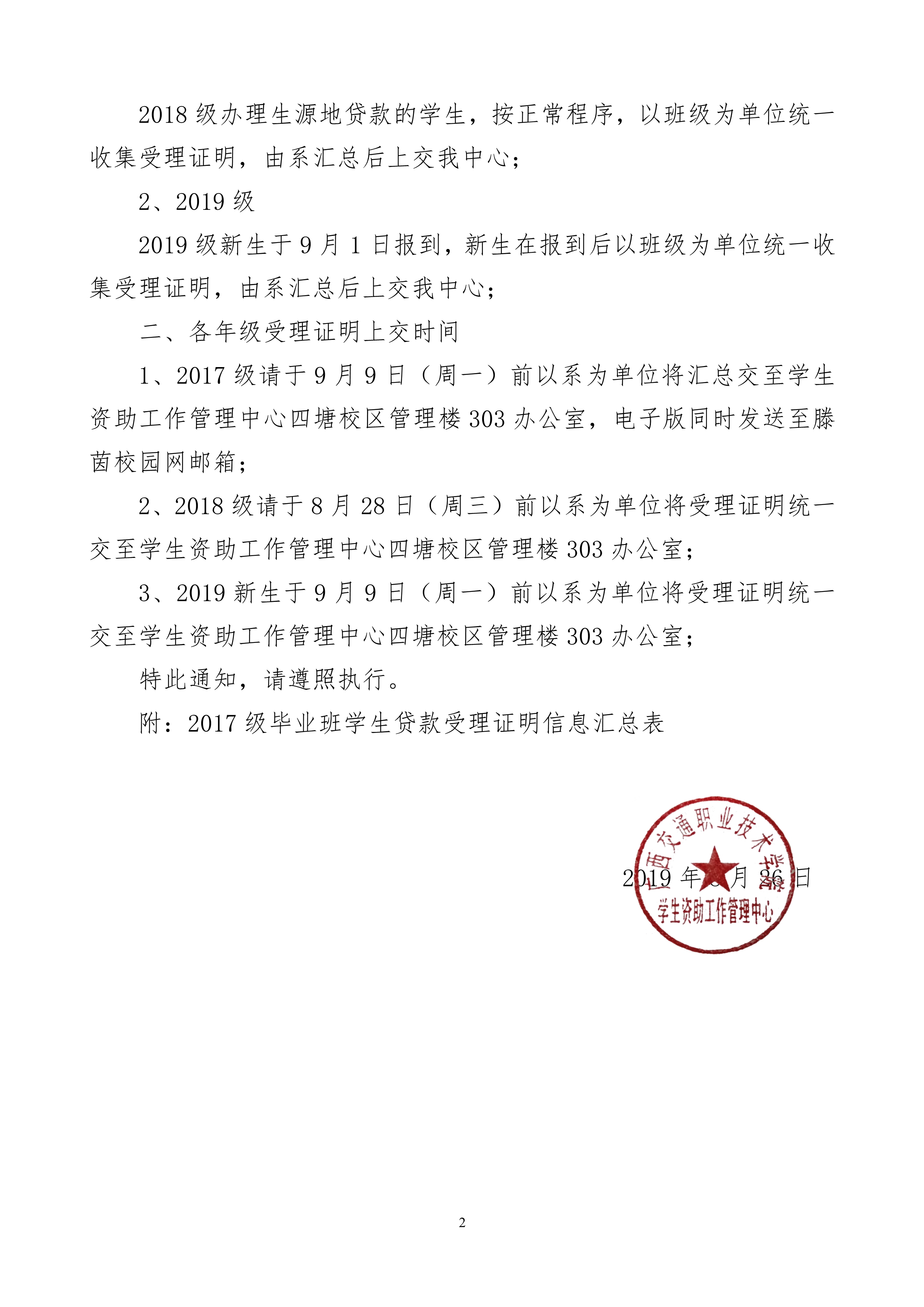 关于2019-2020学年生源地贷款受理证明统一收集工作的通知_2.jpg