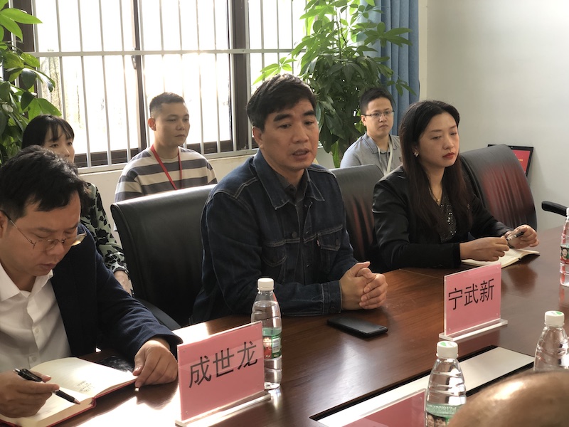 图2：广西交通职业技术学院交通信息工程学院宁武新院长讲话.JPG